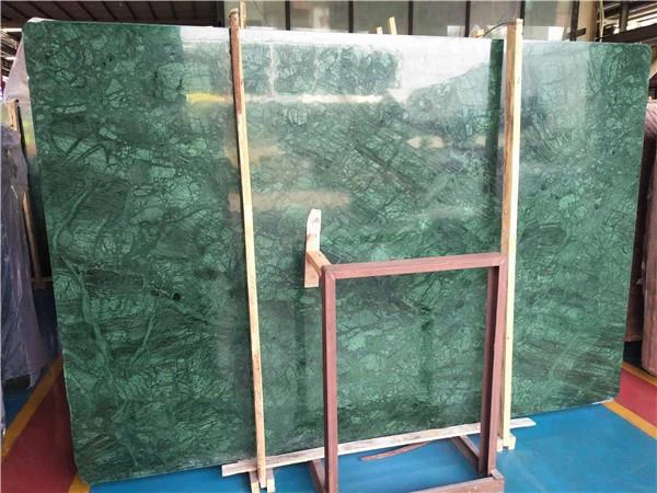 indian green marble slab