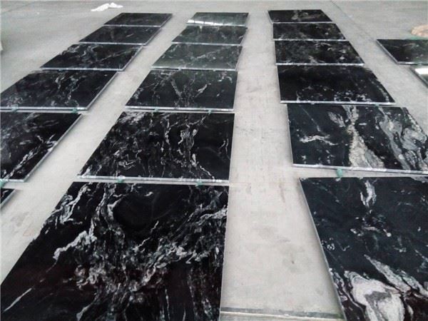 black and white granite tiles