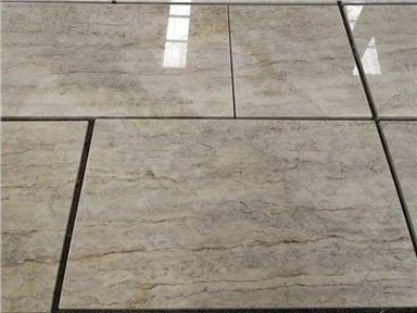 Серая мраморная плитка для ванной комнаты