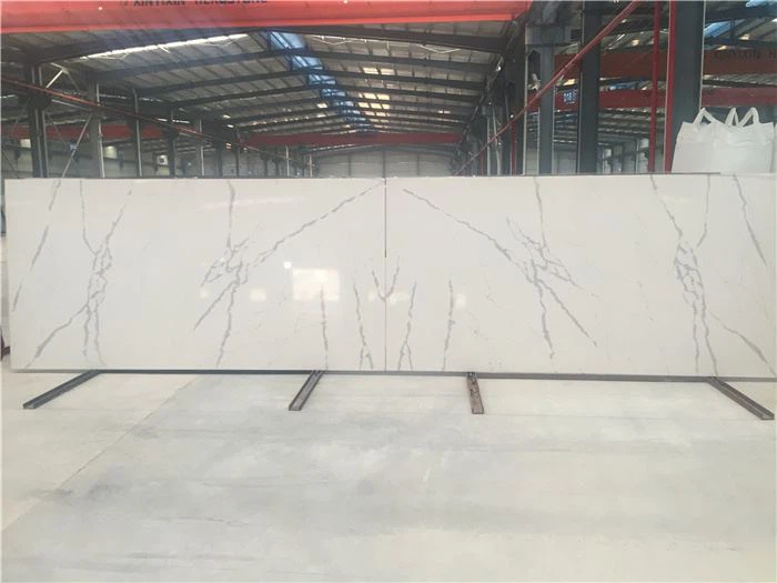 sequel calacatta quartz book match