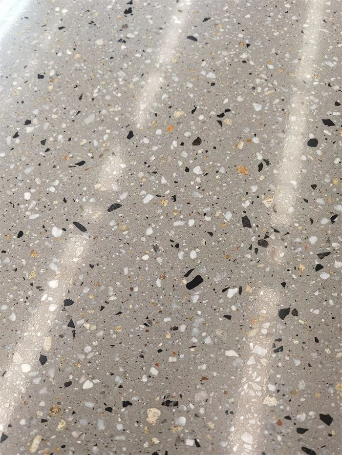 terrazzo tile shower kitchen