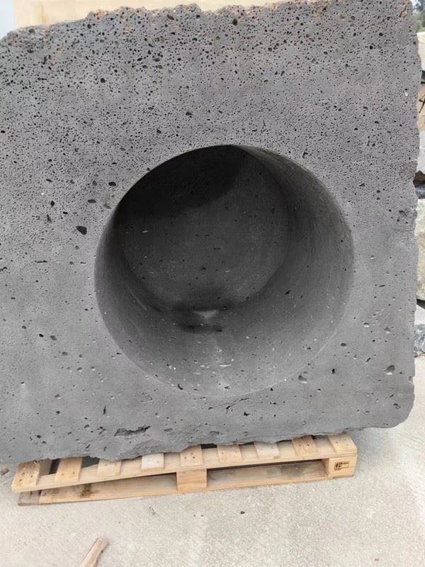 Dark Grey Basalt Bathtub