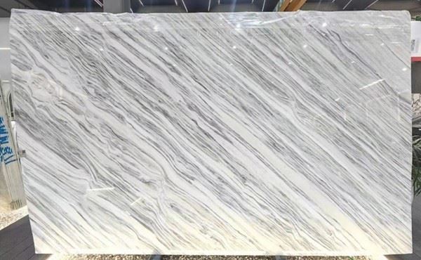 Bianco Ondulare Marble Slabs
