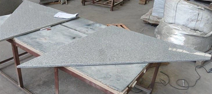 triangle Grey Granite Stairs