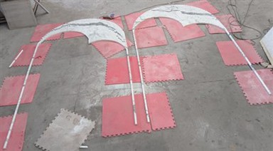 Мраморная стеновая панель для ванной комнаты Calacatta