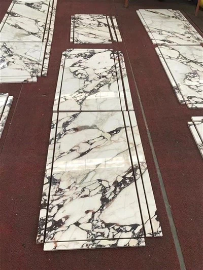 Мраморная столешница Calacatta Viola