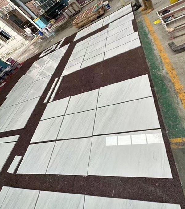 white ariston marble floor tiles