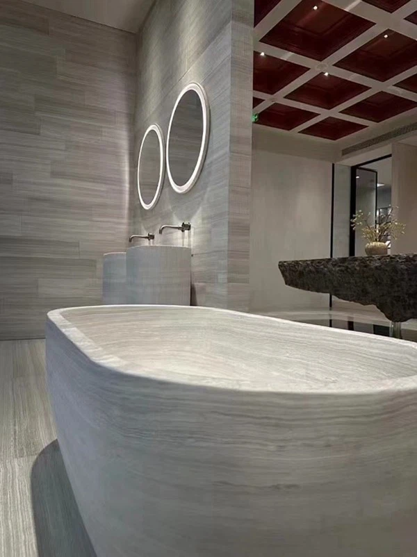 Silk Georgette Marble bathtub